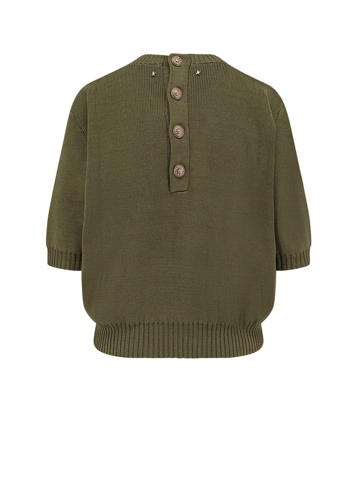 Golden Goose Sweaters - GRAPE LEAF | e30399138a652a7bb79b28f1ef5aa3c9478b9f31