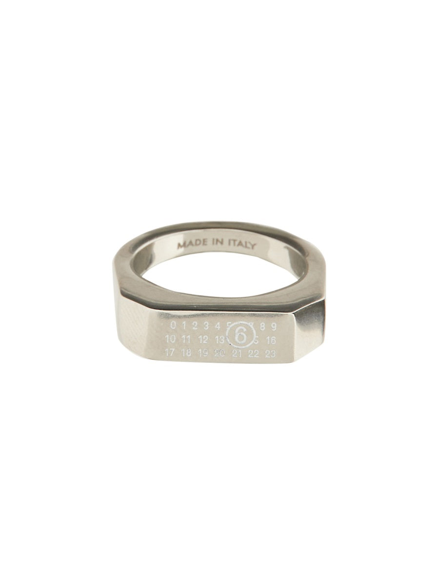 MM6 Maison Margiela Rings - Silver | Wanan Luxury