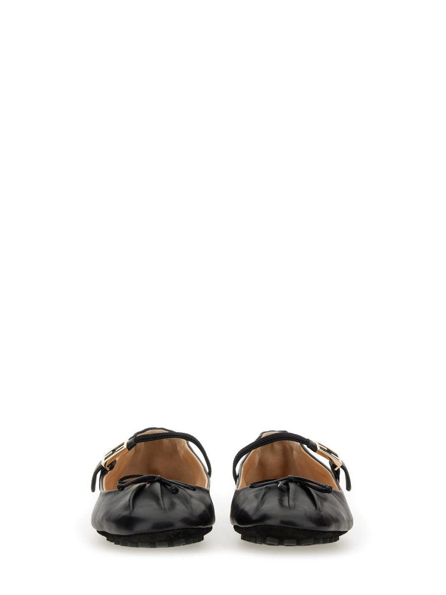 Fendi Flat Shoes - Black | Wanan Luxury