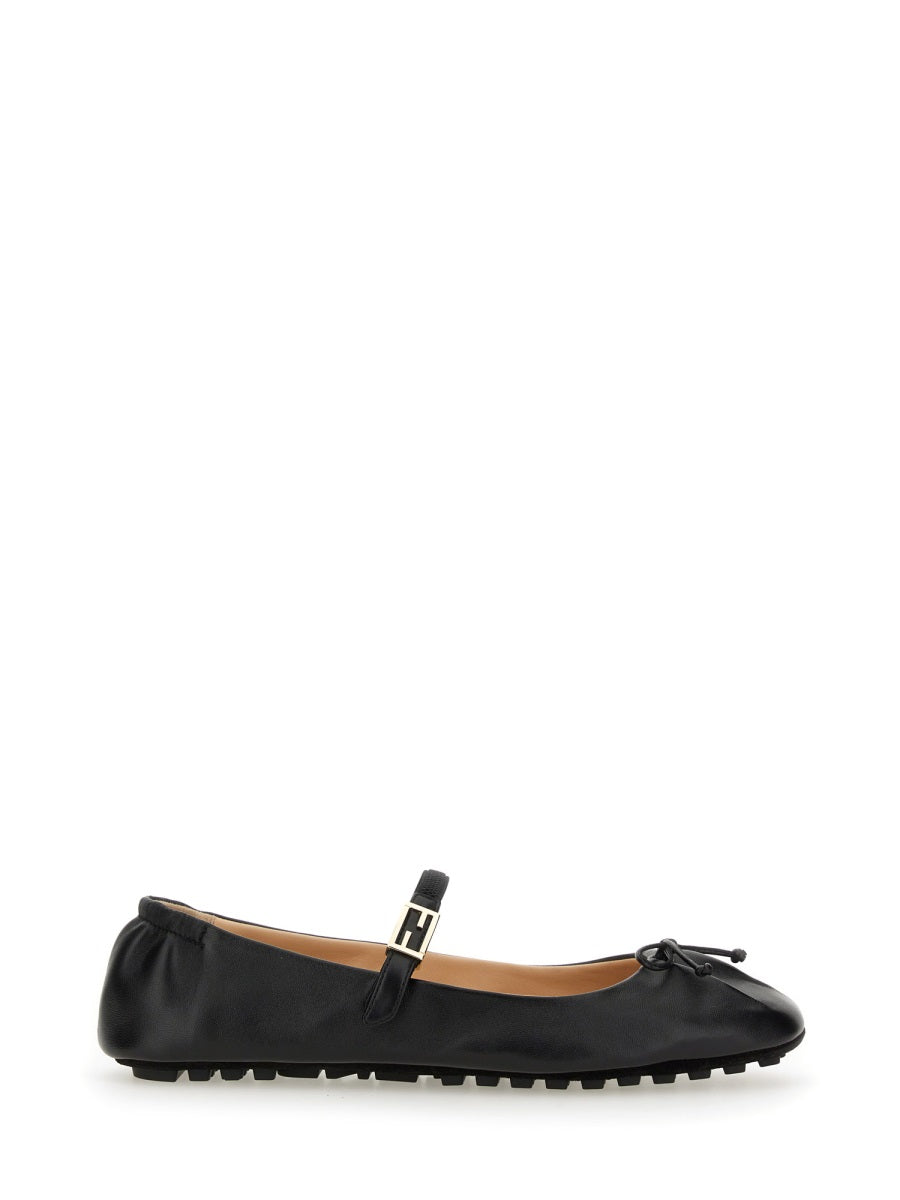 Fendi Flat Shoes - Black | Wanan Luxury