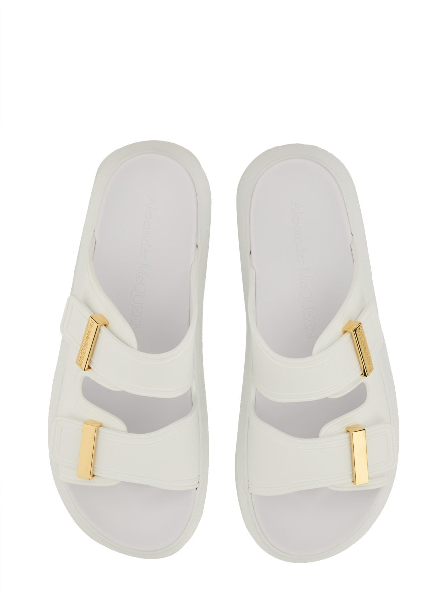 Alexander McQueen Sandals - White | Wanan Luxury