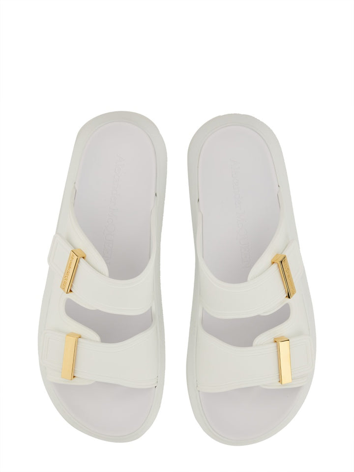 Alexander McQueen Sandals - White | Wanan Luxury