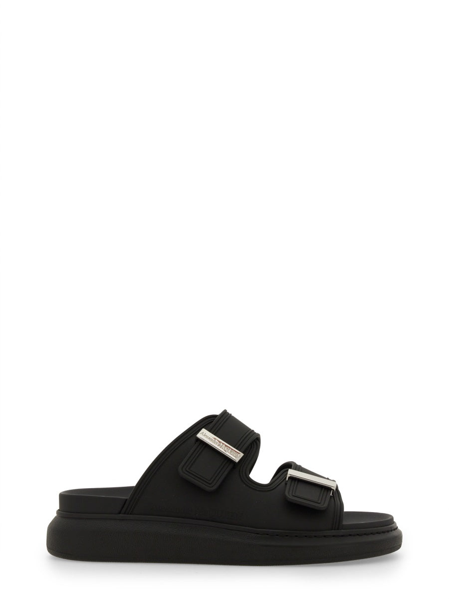 Alexander McQueen Sandals - Black | Wanan Luxury