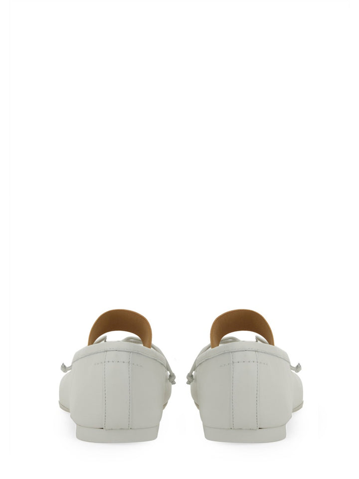 MM6 Maison Margiela Flat Shoes - White | Wanan Luxury