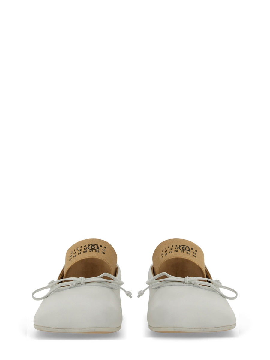 MM6 Maison Margiela Flat Shoes - White | Wanan Luxury