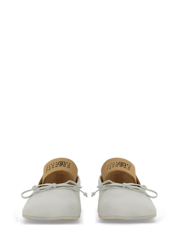 MM6 Maison Margiela Flat Shoes - White | Wanan Luxury