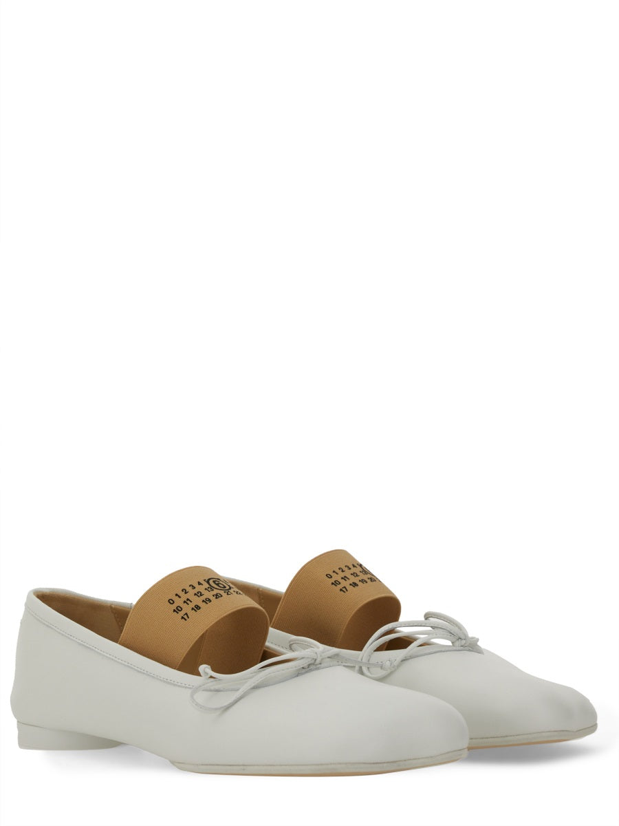 MM6 Maison Margiela Flat Shoes - White | Wanan Luxury