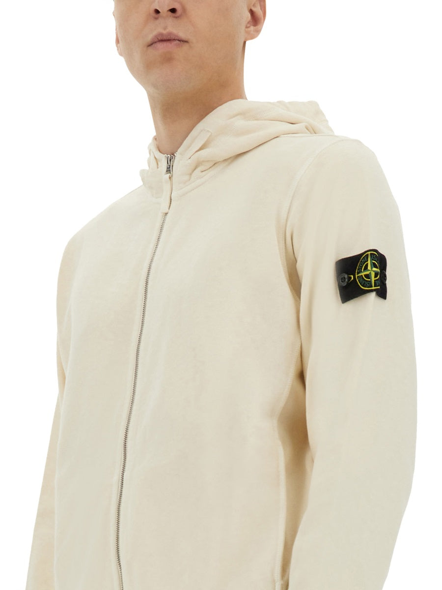 Stone Island Sweatshirts - White | Wanan Luxury