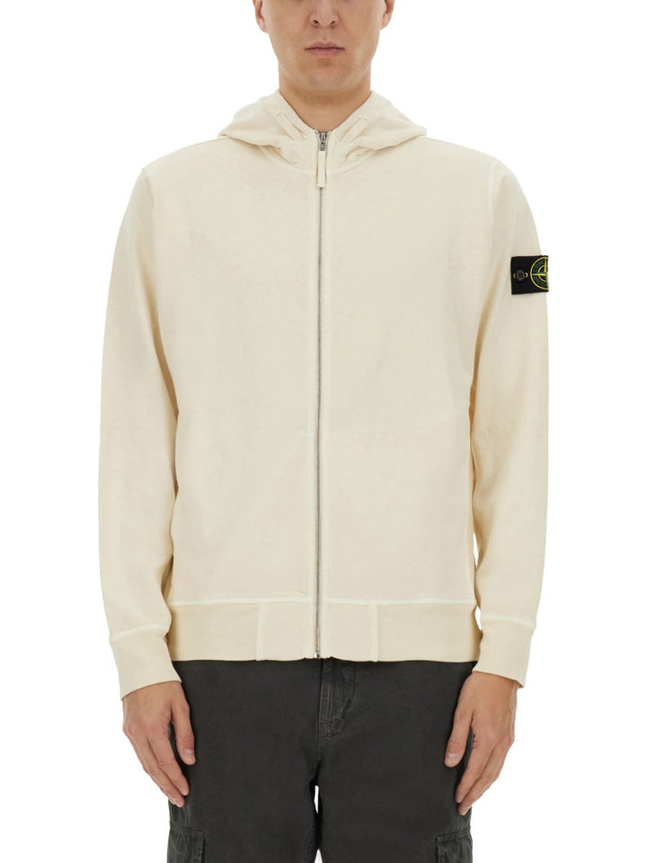 Stone Island Sweatshirts - White | Wanan Luxury