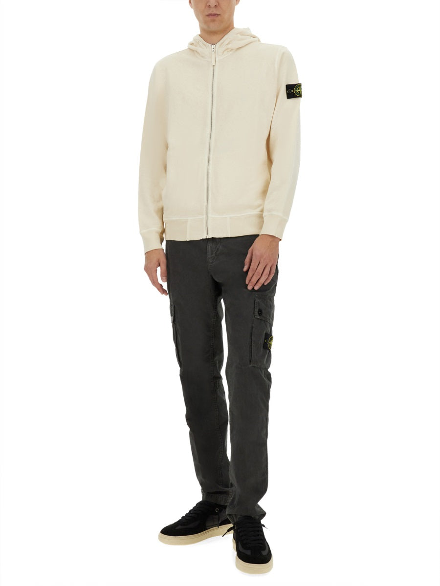 Stone Island Sweatshirts - White | Wanan Luxury
