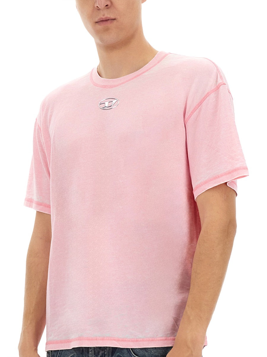 Diesel T shirts - Pink | Wanan Luxury