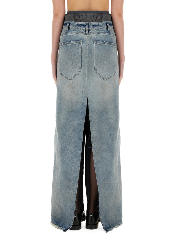 Maison Margiela Skirts - Blue | Wanan Luxury