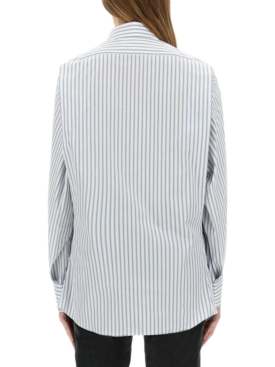 Maison Margiela Shirts - White, Light Blue | Wanan Luxury