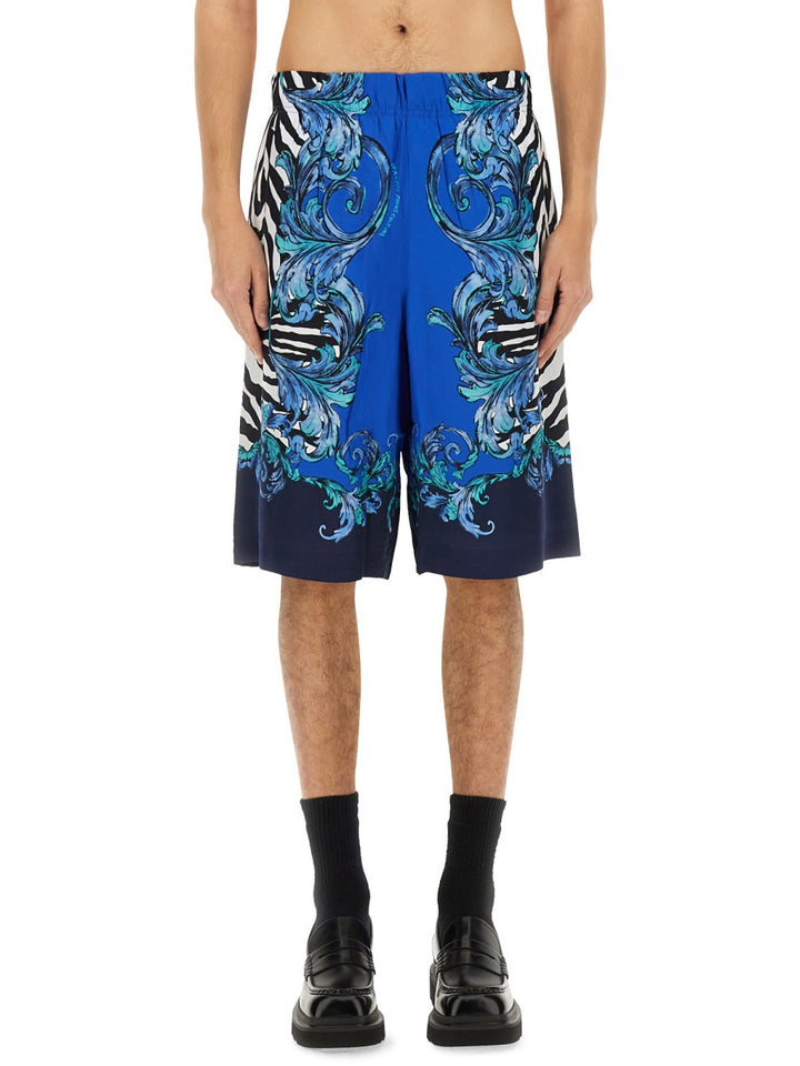 Versace Jeans Couture Shorts - Blue | Wanan Luxury