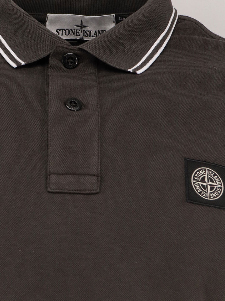 Stone Island T-shirts and Polos - LEAD GREY | b7cd48f88dcdfbef7fc74753d263f837d9b5a6d3