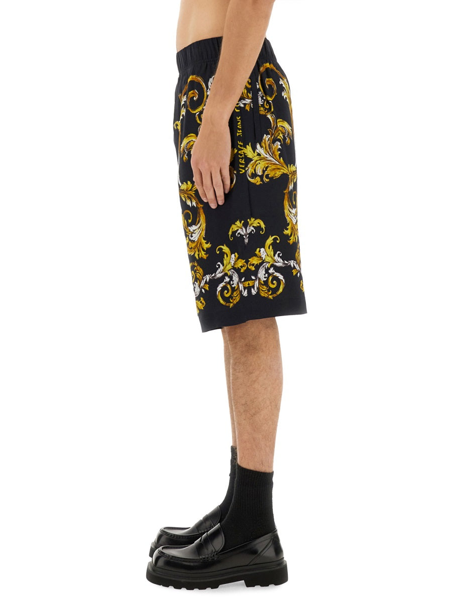 Versace Jeans Couture Shorts - Black | Wanan Luxury
