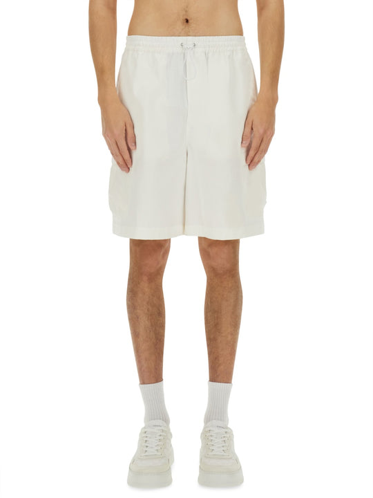 Cotton "Web" Shorts