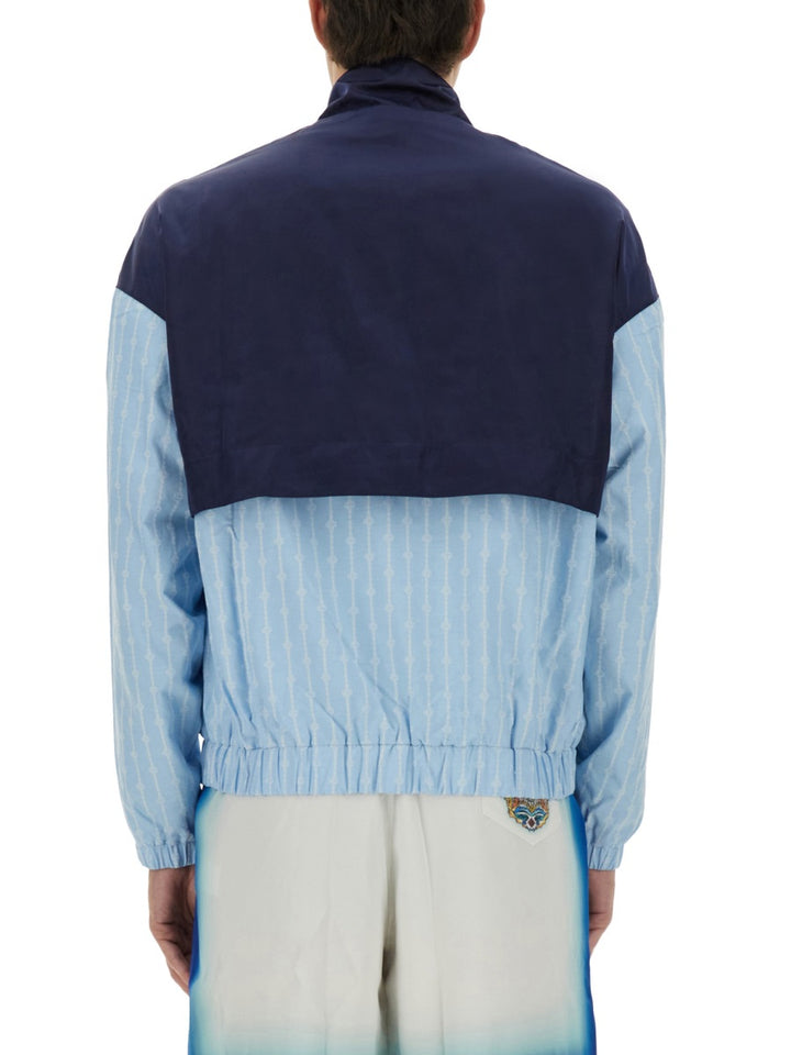 Casablanca Jackets - White, Light Blue | Wanan Luxury