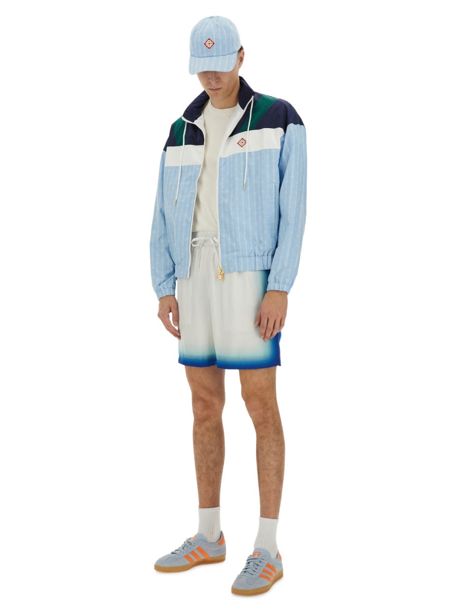 Casablanca Jackets - White, Light Blue | Wanan Luxury