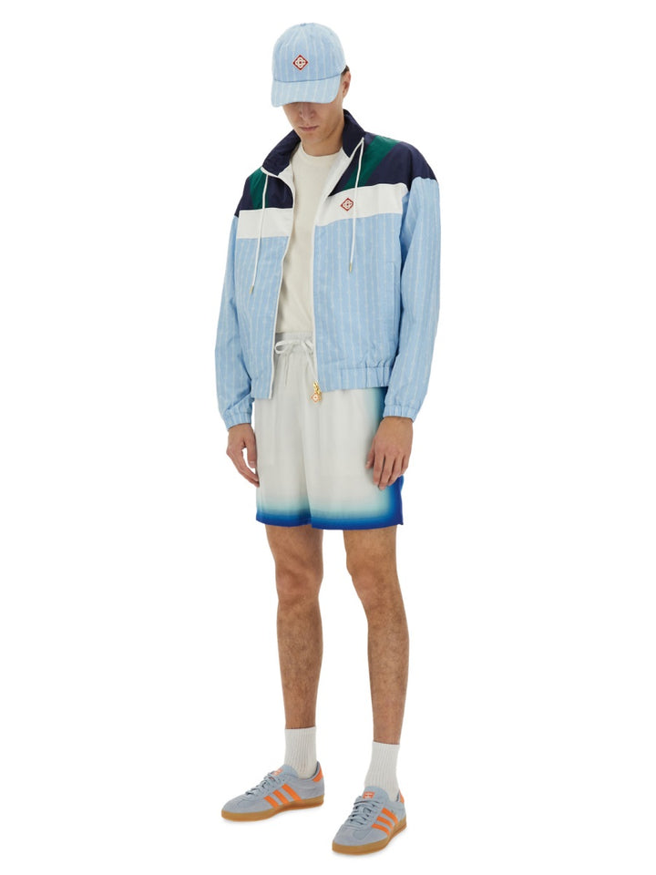 Casablanca Jackets - White, Light Blue | Wanan Luxury