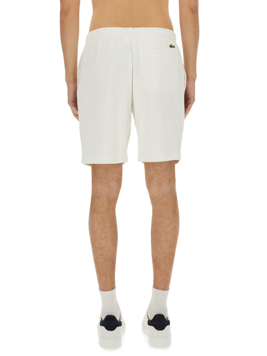 Lacoste Shorts - White | Wanan Luxury