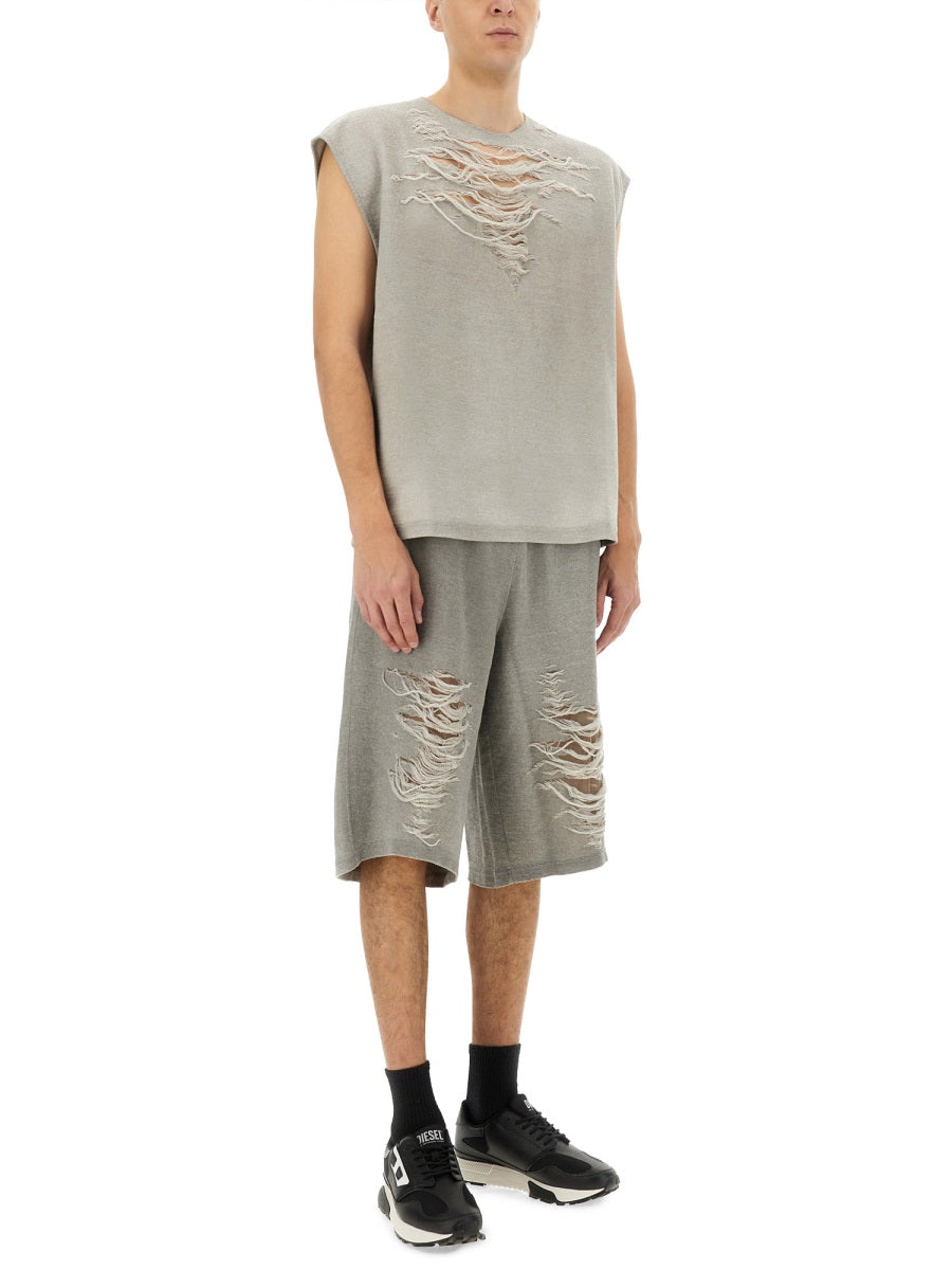 Diesel Shorts - Grey | Wanan Luxury