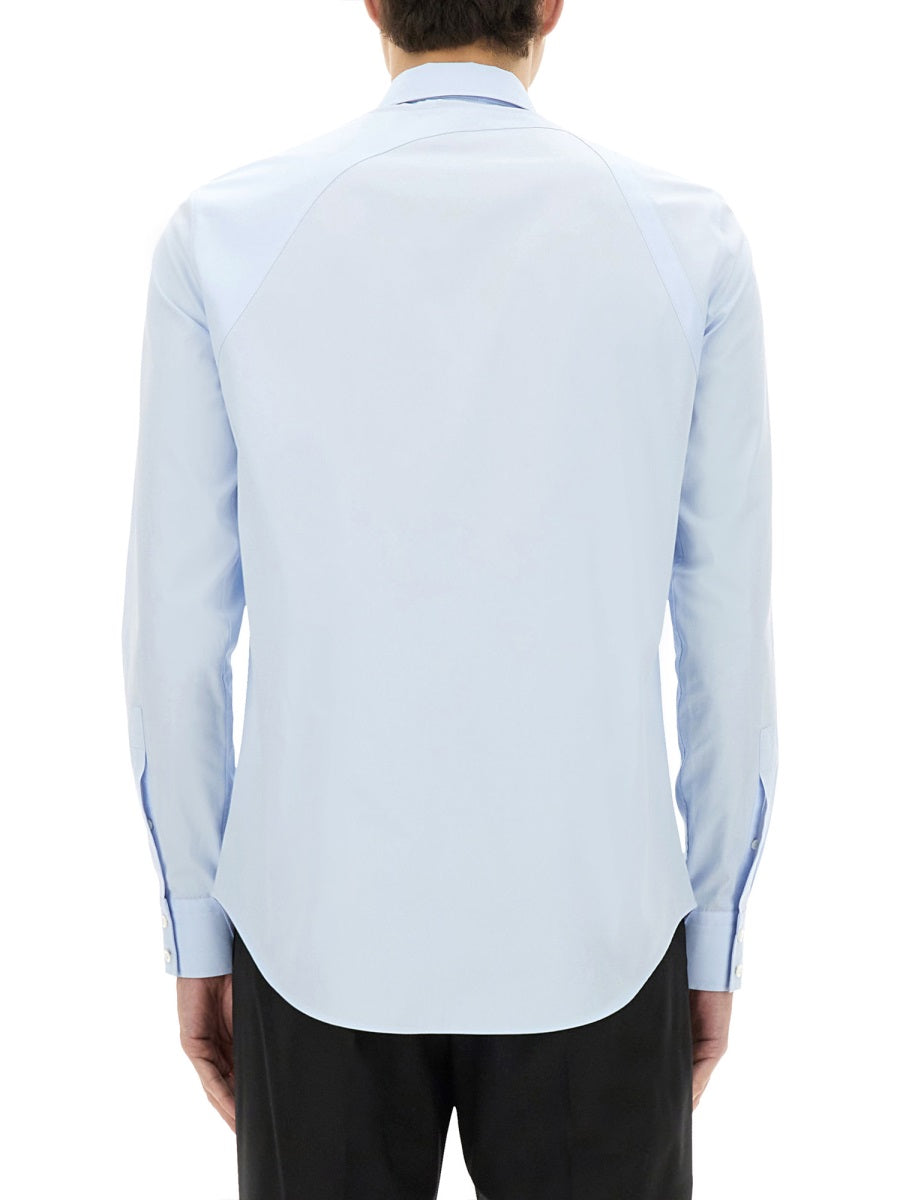 Alexander McQueen Shirts - Light Blue | Wanan Luxury