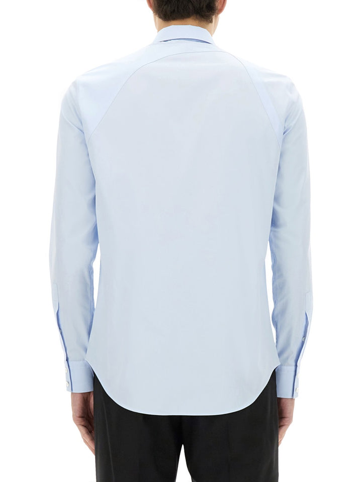 Alexander McQueen Shirts - Light Blue | Wanan Luxury