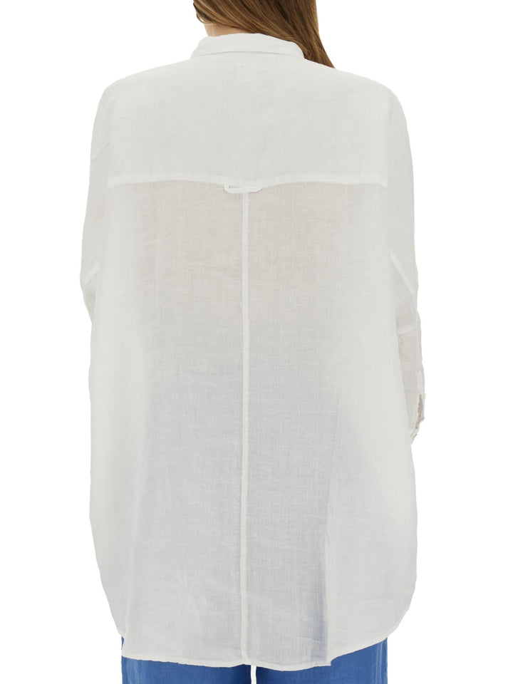 120% Lino Shirts - White | Wanan Luxury