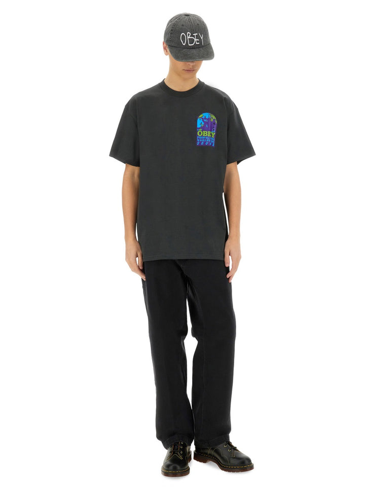 Obey T shirts - Black | Wanan Luxury