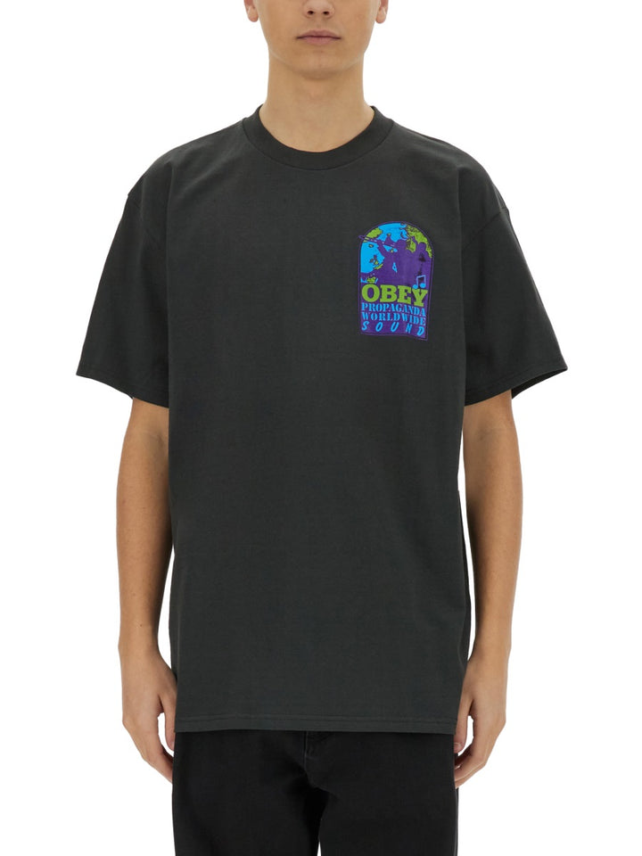 Obey T shirts - Black | Wanan Luxury