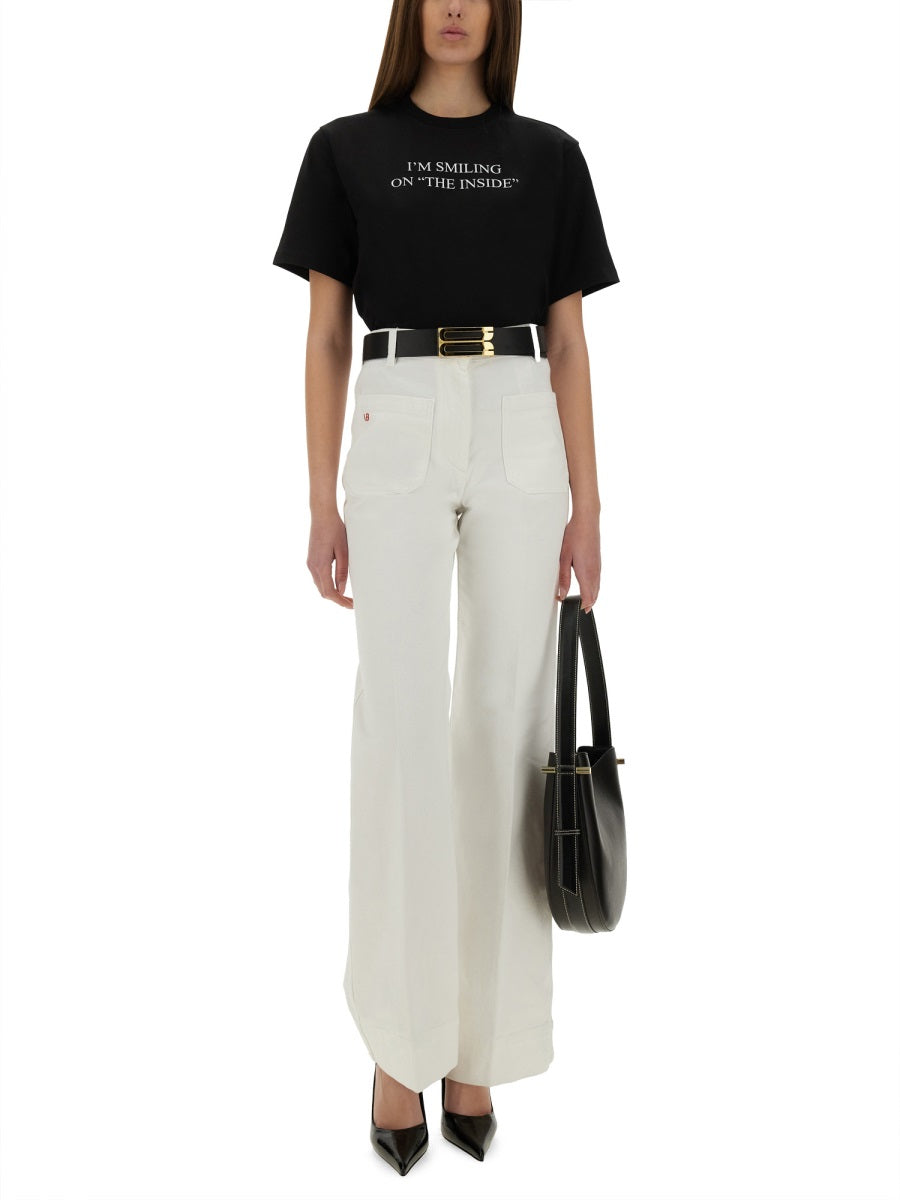 Victoria Beckham T shirts - Black | Wanan Luxury