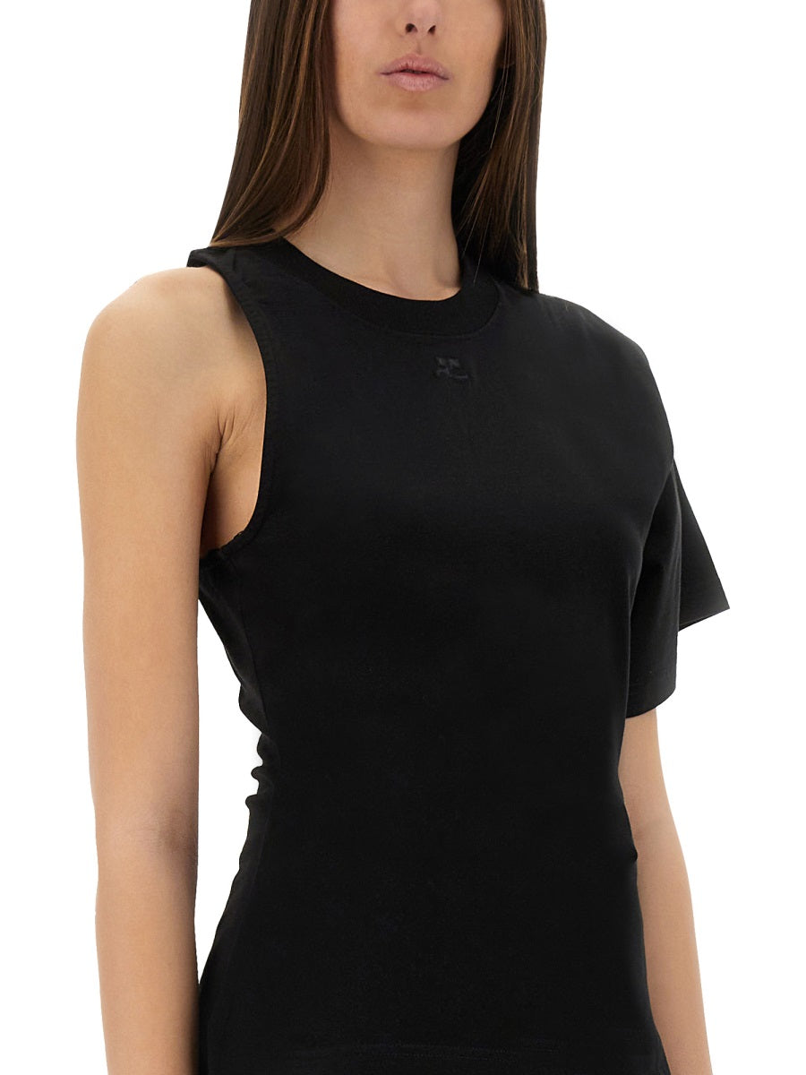 Courrèges T shirts - Black | Wanan Luxury