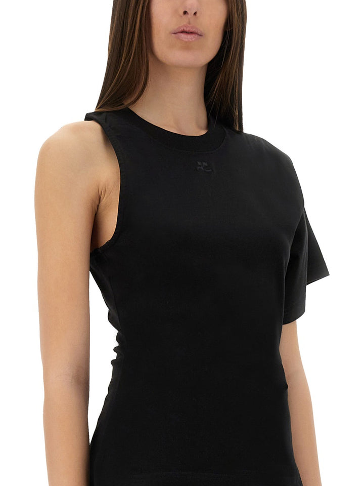 Courrèges T shirts - Black | Wanan Luxury