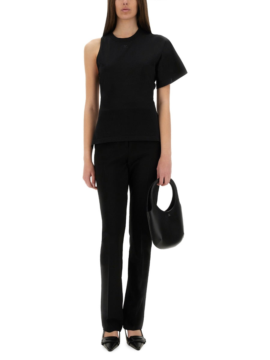 Courrèges T shirts - Black | Wanan Luxury