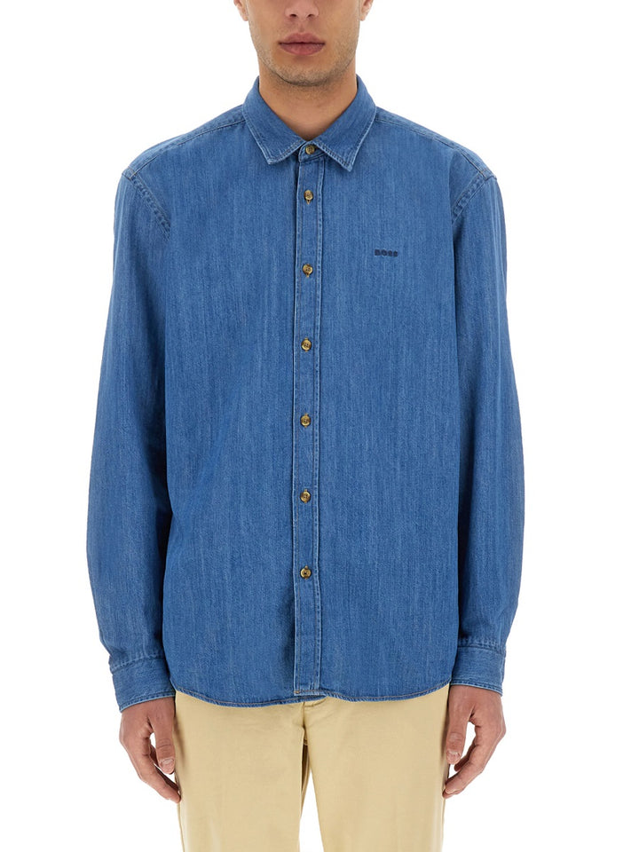 Boss Shirts - Blue | Wanan Luxury
