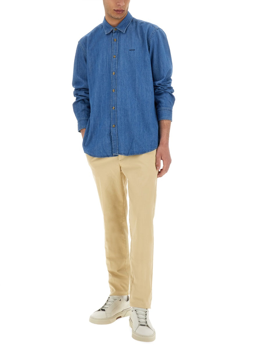 Boss Shirts - Blue | Wanan Luxury