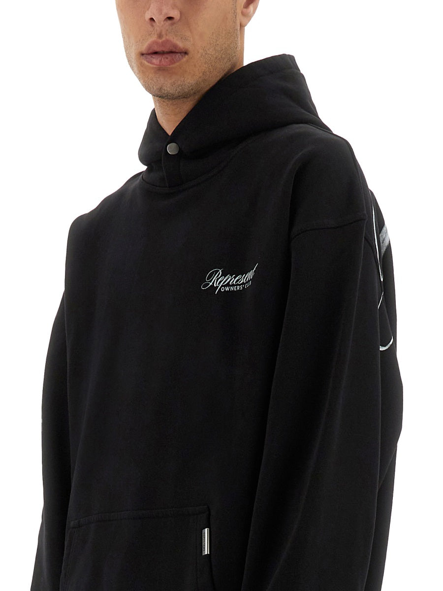 Represent Sweatshirts - Black | Wanan Luxury