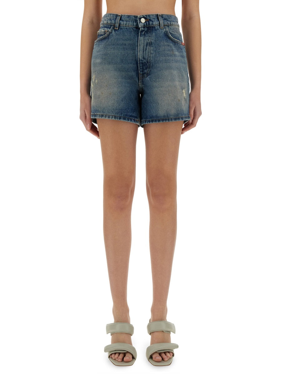 Amish Shorts - Blue | Wanan Luxury