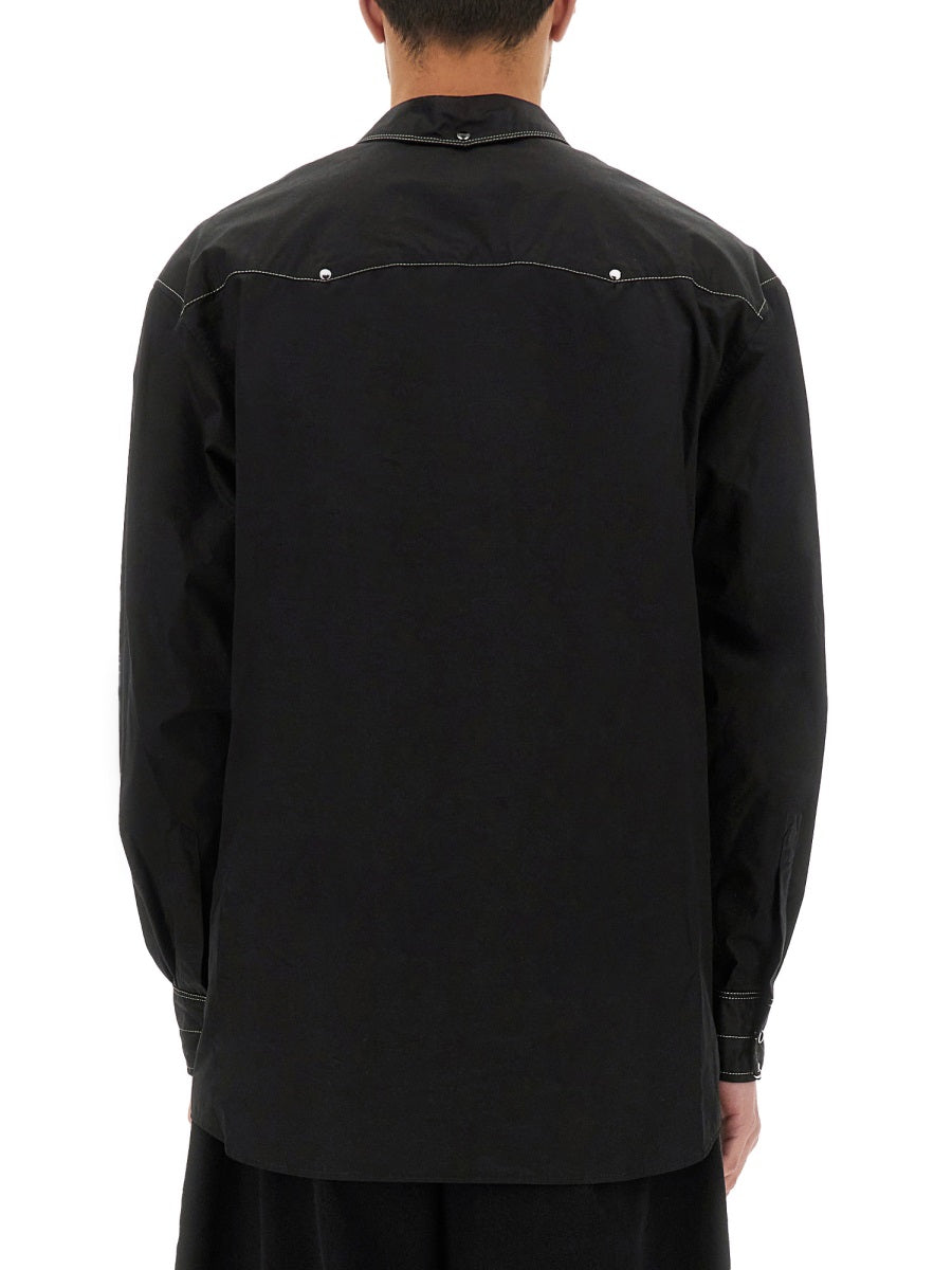Lemaire Shirts - Black | Wanan Luxury