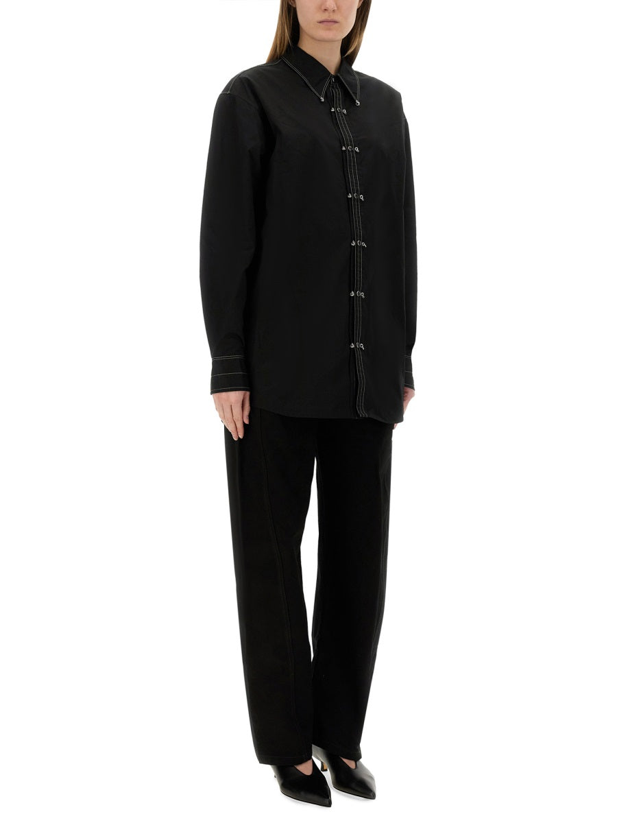 Lemaire Shirts - Black | Wanan Luxury