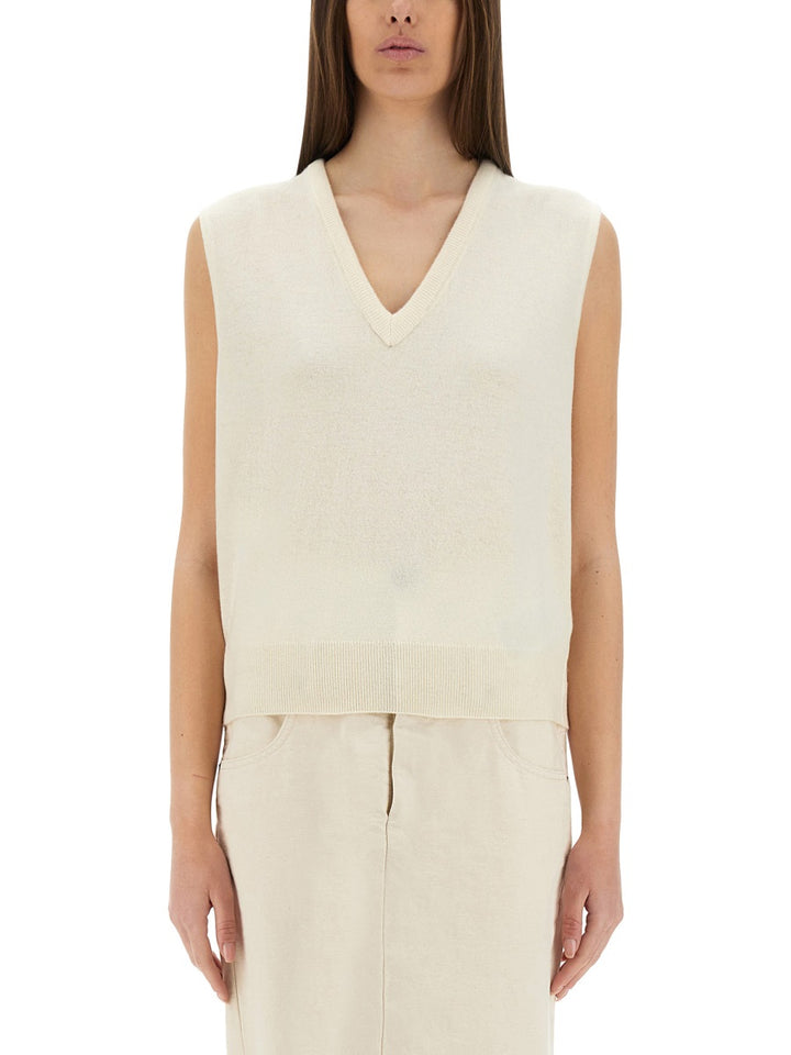 Maison Margiela Gilet - Beige | Wanan Luxury