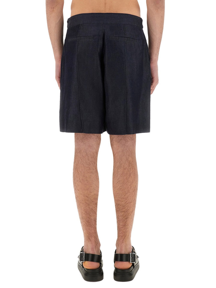 Alexander McQueen Shorts - Blue | Wanan Luxury