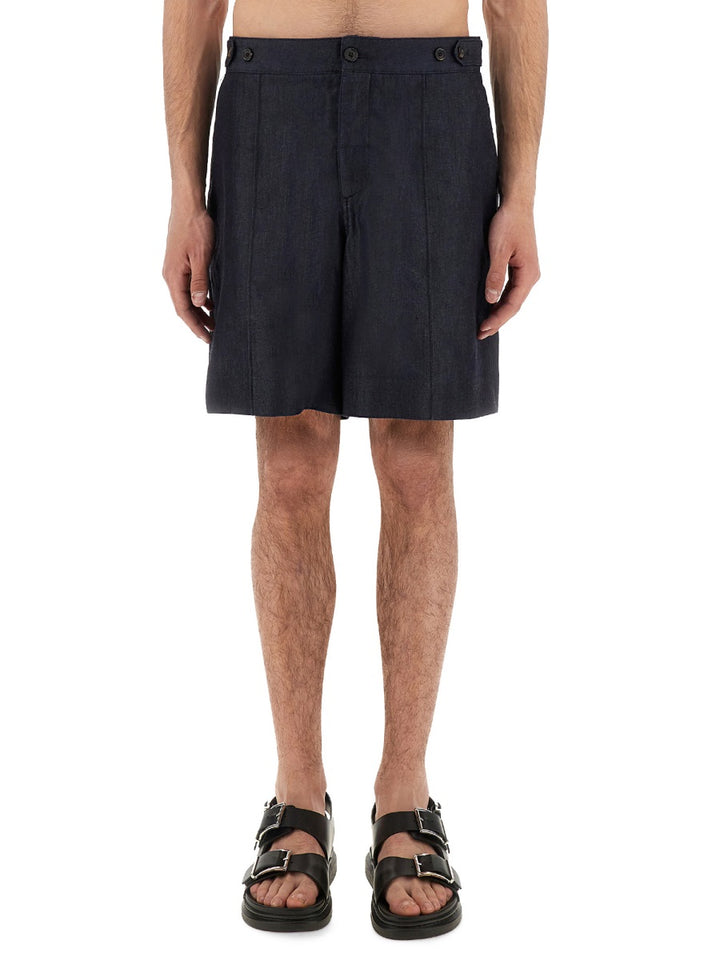 Alexander McQueen Shorts - Blue | Wanan Luxury
