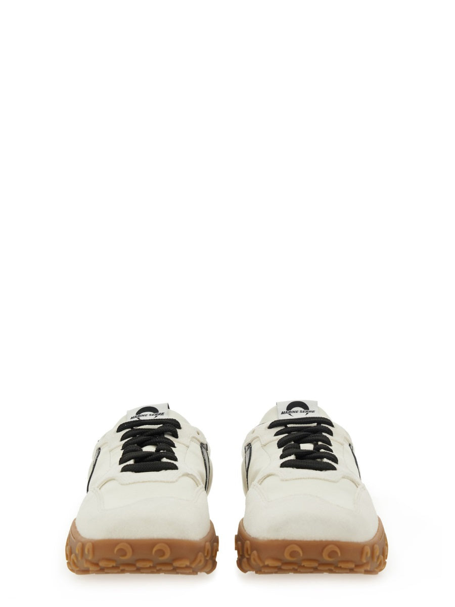 Marine Serre Sneakers - White | Wanan Luxury