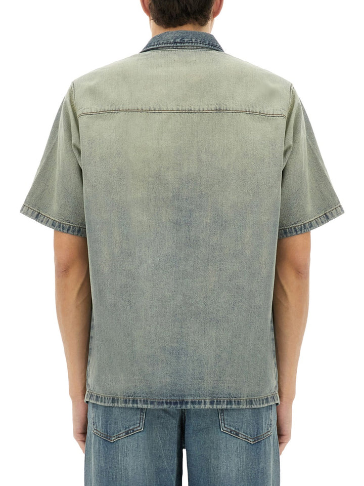 Diesel Shirts - Blue | Wanan Luxury