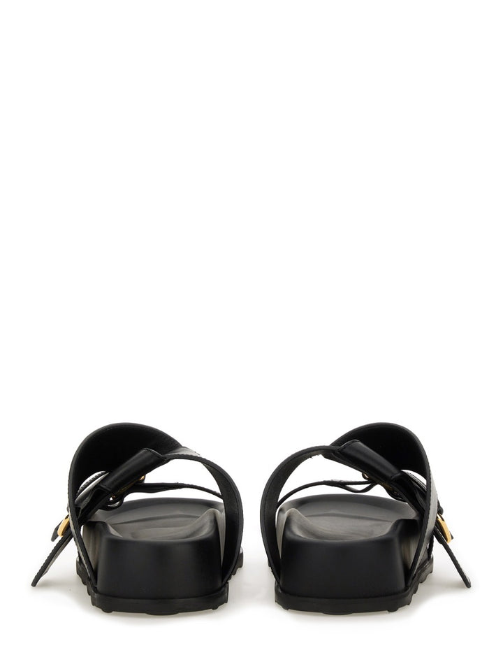 Moschino Sandals - Black | Wanan Luxury