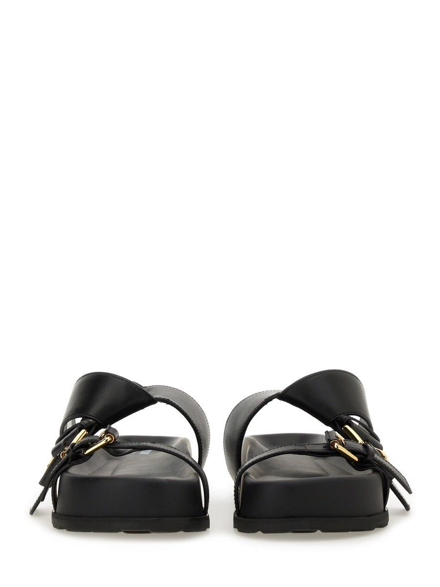 Moschino Sandals - Black | Wanan Luxury