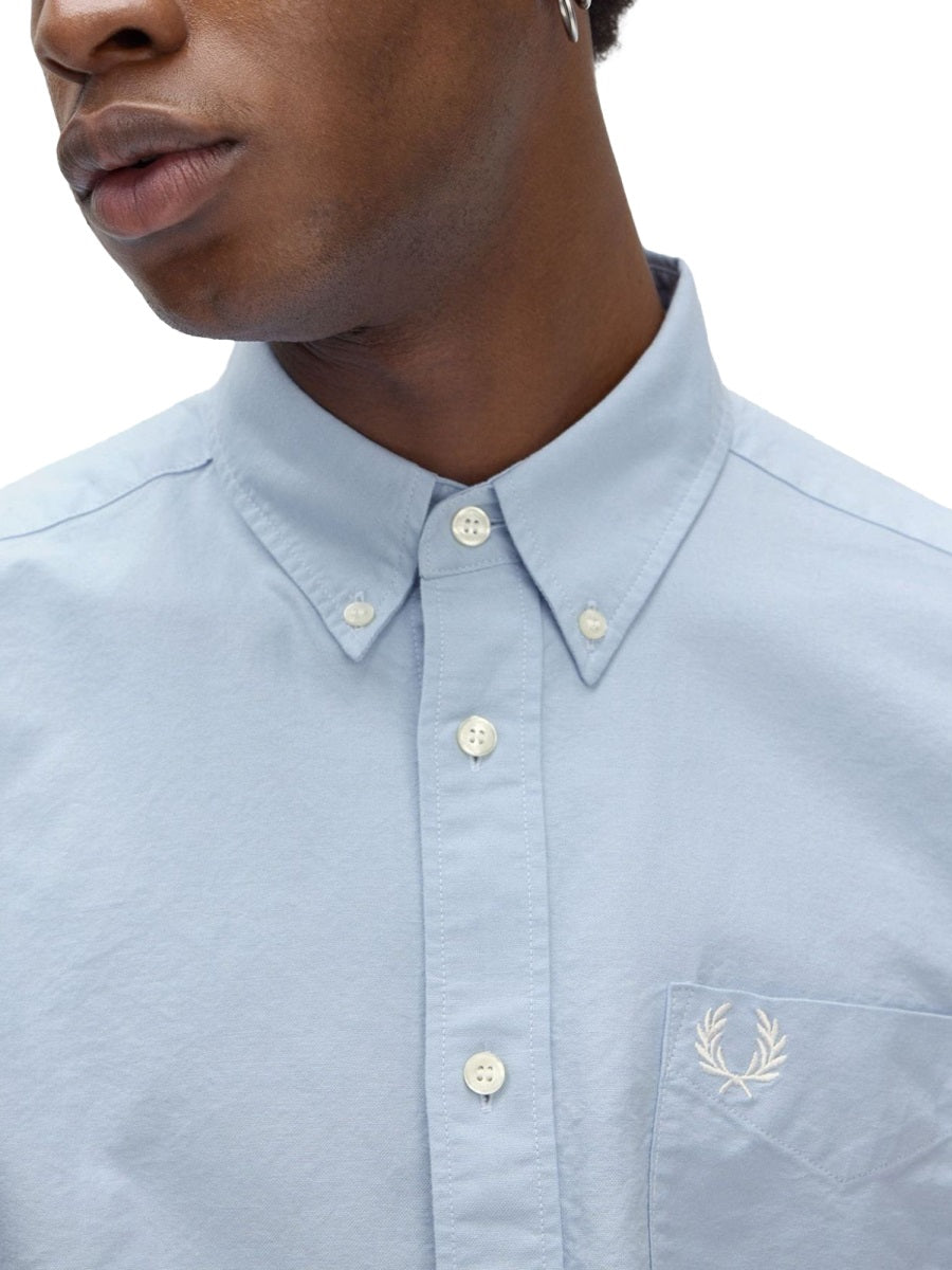 Fred Perry Shirts - White, Light Blue | Wanan Luxury