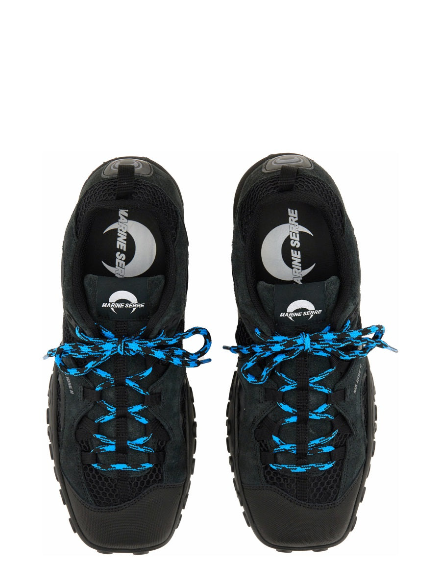 Marine Serre Sneakers - Black | Wanan Luxury